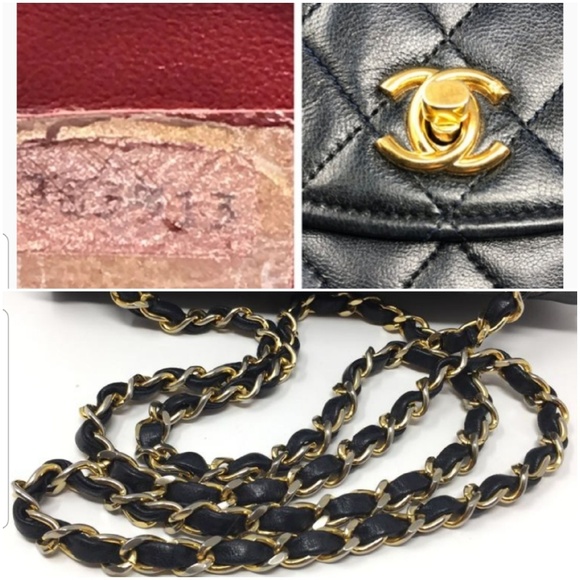 CHANEL Black Leather Half Moon Crossbody Bag - Picture 7 of 8